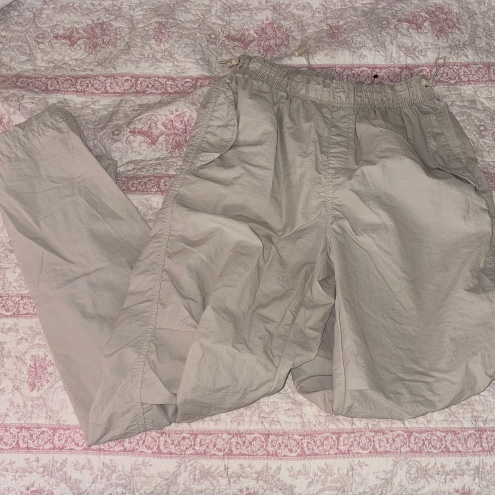 Love Tree Cream Wide Leg Pants